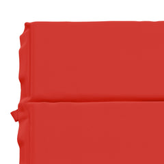 vidaXL Sunlounger Cushion GEMERT 100% Polyester Red 200 x 50 x 3 cm 6