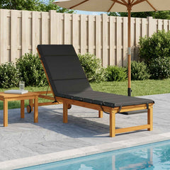 vidaXL Sunlounger Cushion GEMERT 100% Polyester Anthracite 1
