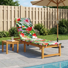 vidaXL Sunlounger Cushion GEMERT 100% Polyester Multicolour 1