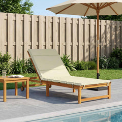 Sunlounger Cushion GEMERT Polyester Cream