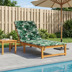 Sunlounger Cushion GEMERT Polyester Leaf pattern