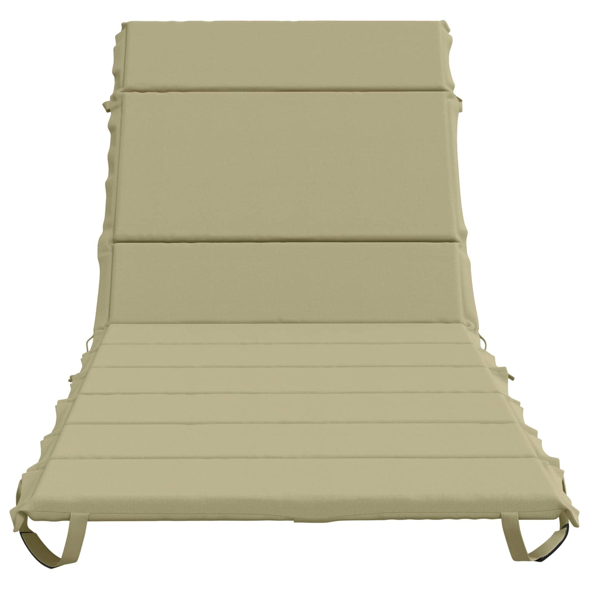 Sunlounger Cushion GEMERT 100% Polyester Melange 200 x 90 x 3 cm Light green