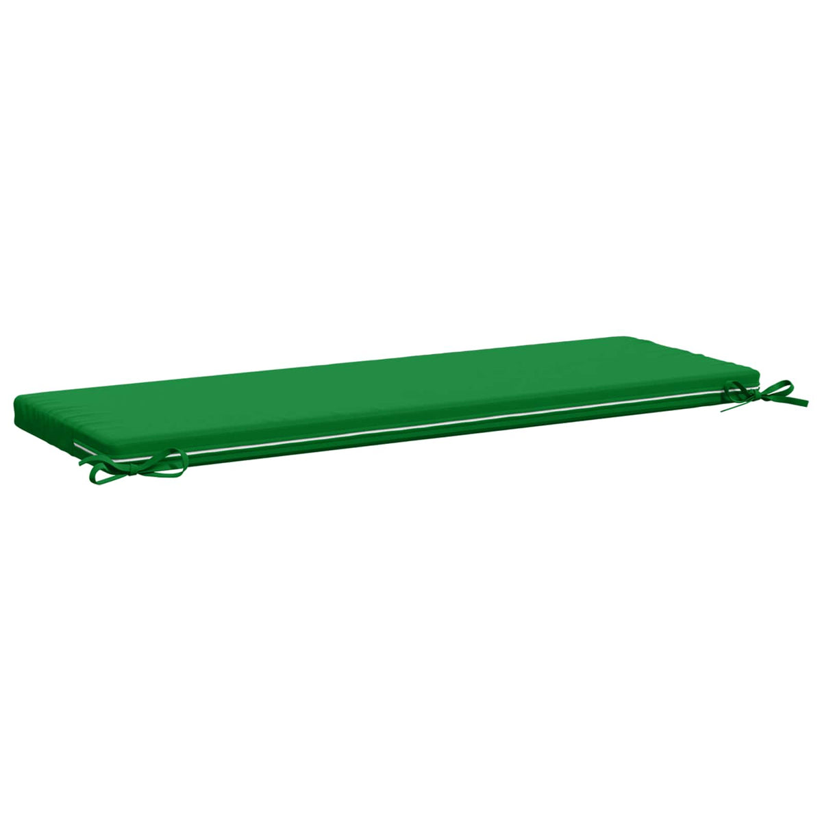 vidaXL Bench Cushions SOEST 2 pcs 100% Polyester Green 110 x 40 x 5 cm 6