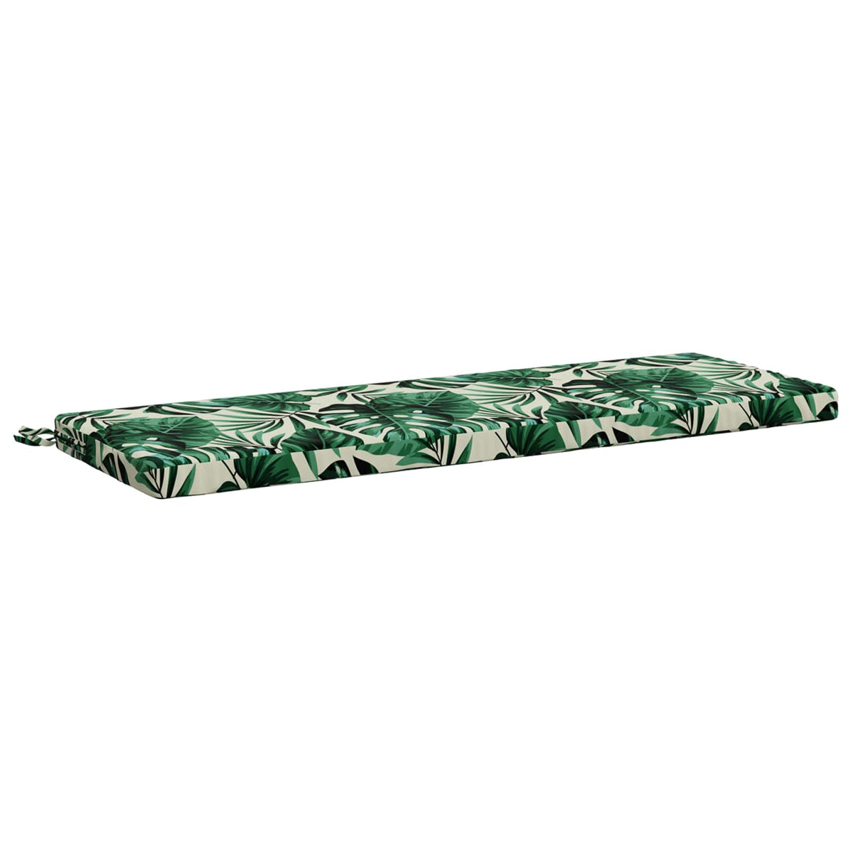 vidaXL Bench Cushions SOEST 2 pcs 100% Polyester Leaf Pattern 4