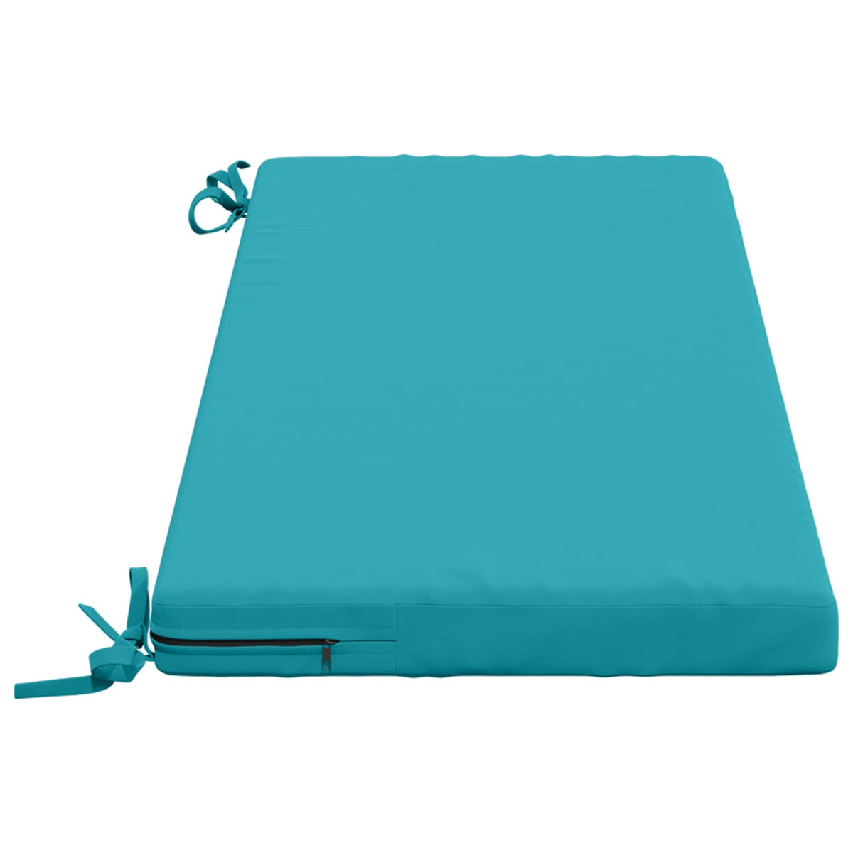 Bench Cushions SOEST 2 pcs 100% Polyester Turquoise 5