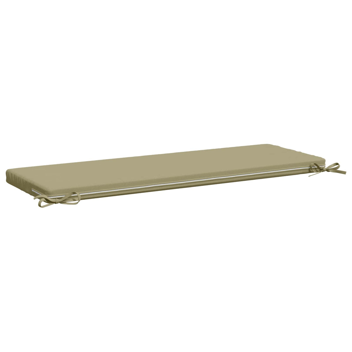 vidaXL Bench Cushions SOEST 2 pcs 100% Polyester Light Green 6