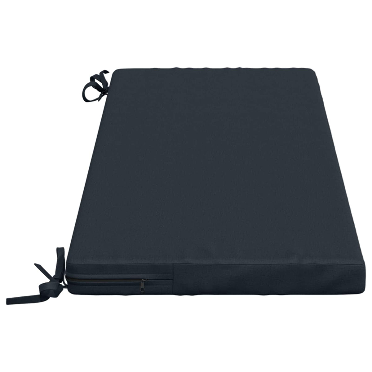 vidaXL Bench Cushions SOEST 2 pcs 100% Polyester Dark Blue 4
