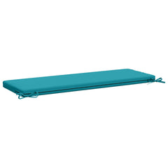 vidaXL Bench Cushions SOEST 2 pcs 100% Polyester Turquoise 6
