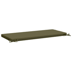 vidaXL Bench Cushions SOEST 2 pcs 100% Polyester Olive Green 6