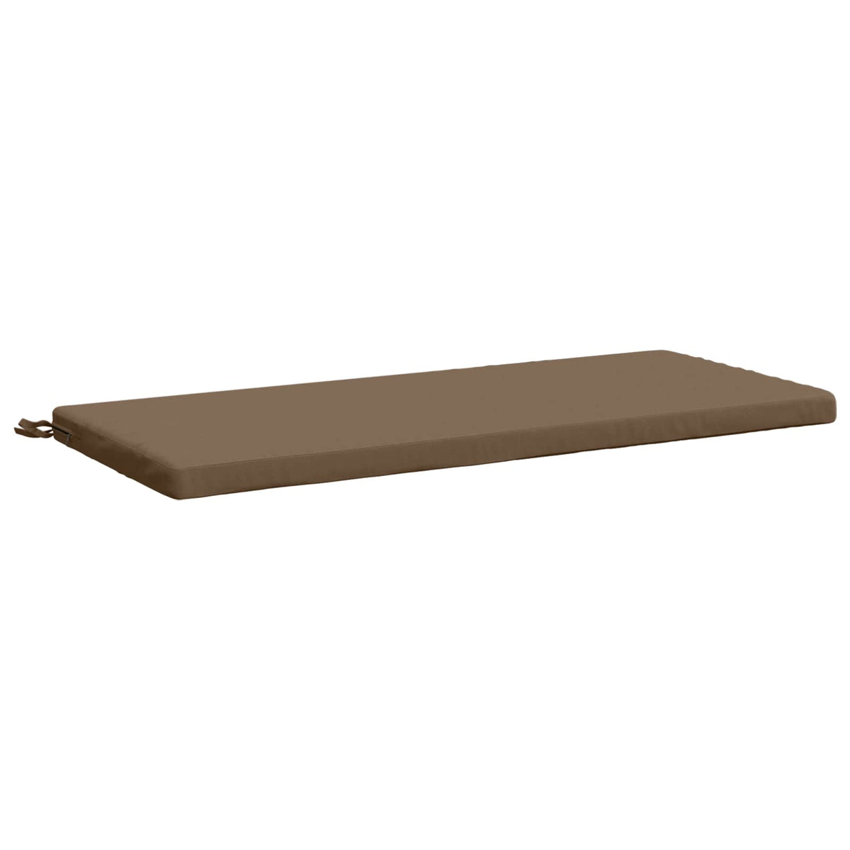 vidaXL Bench Cushions SOEST 2 pcs 100% Polyester Taupe 110 x 50 x 5 cm 4