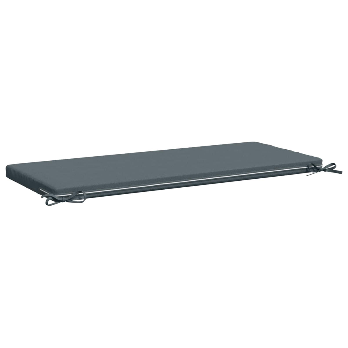 vidaXL Bench Cushions SOEST 2 pcs 100% Polyester Blue 110 x 50 x 5 cm 6