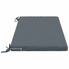 vidaXL Bench Cushions SOEST 2 pcs 100% Polyester Blue 110 x 50 x 5 cm 5