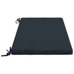 vidaXL Bench Cushions SOEST 2 pcs 100% Polyester Dark Blue 4