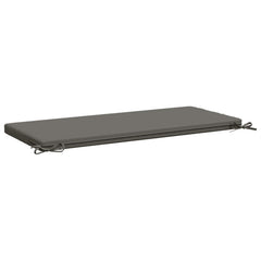 vidaXL Bench Cushions SOEST 2 pcs 100% Polyester Grey 110 x 50 x 5 cm 5