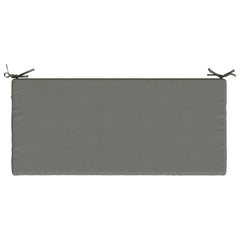 vidaXL Bench Cushions SOEST 2 pcs 100% Polyester Grey 110 x 50 x 5 cm 6