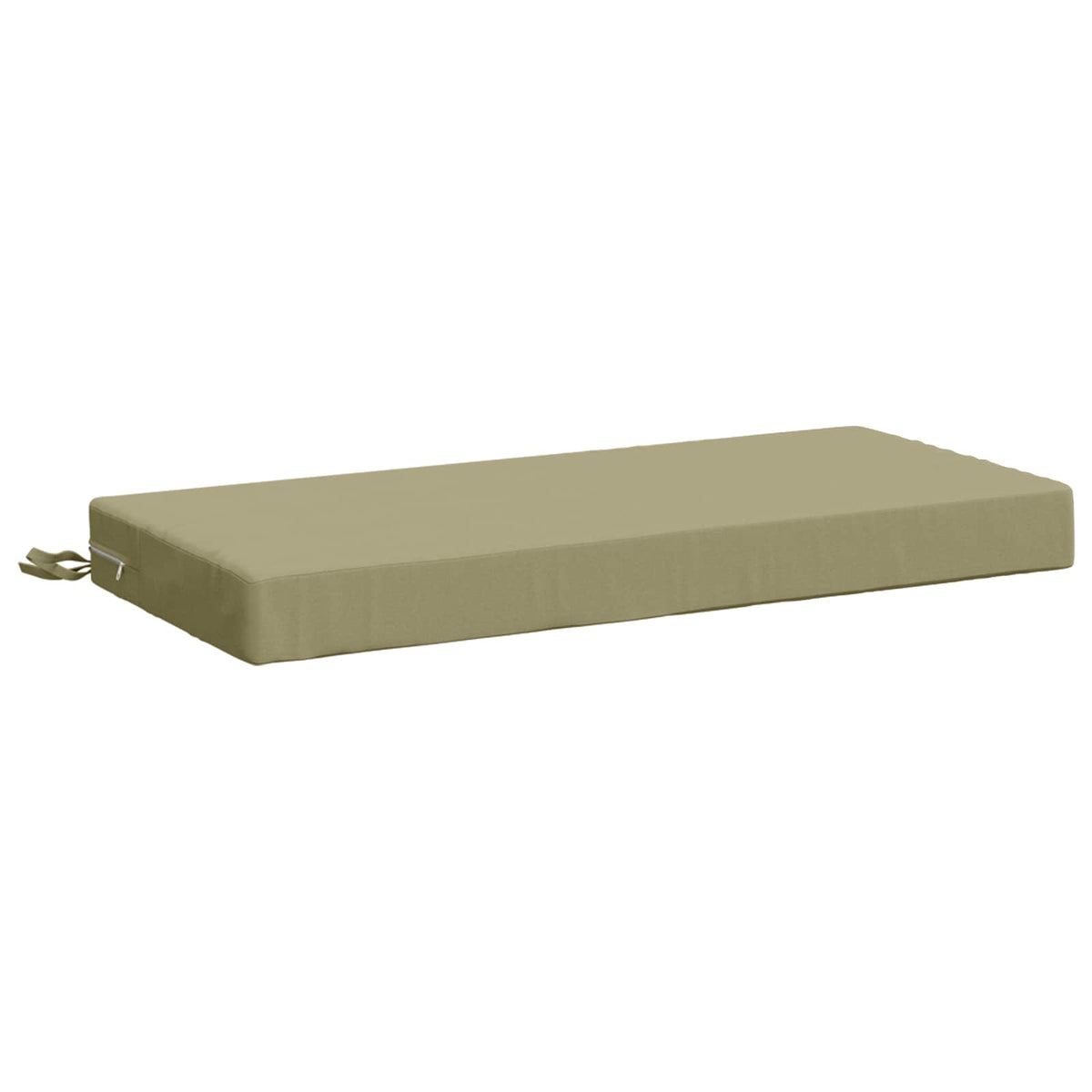 vidaXL Bench Cushions SOEST 2 pcs 100% Polyester Light Green 4