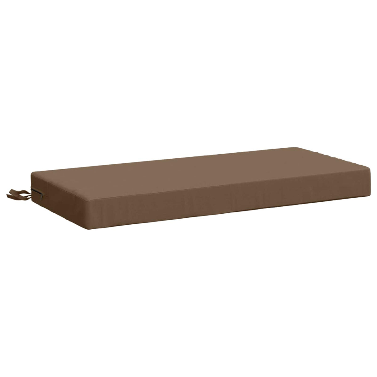vidaXL Bench Cushions SOEST 2 pcs 100% Polyester Taupe 80 x 40 x 8 cm 4