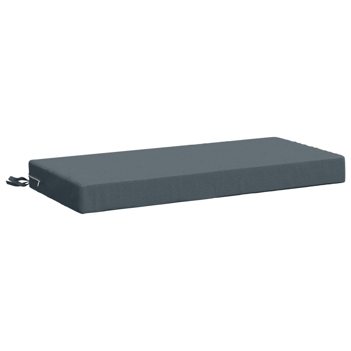 vidaXL Bench Cushions SOEST 2 pcs 100% Polyester Blue 80 x 40 x 8 cm 4