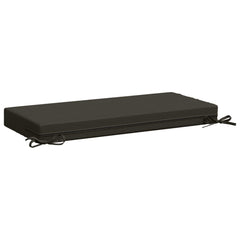 vidaXL Bench Cushions SOEST 2 pcs 100% Polyester Anthracite 6