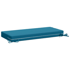 vidaXL Bench Cushions SOEST 2 pcs 100% Polyester Light Blue 6