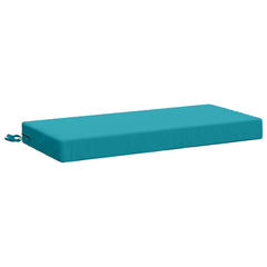 vidaXL Bench Cushions SOEST 2 pcs 100% Polyester Turquoise 4