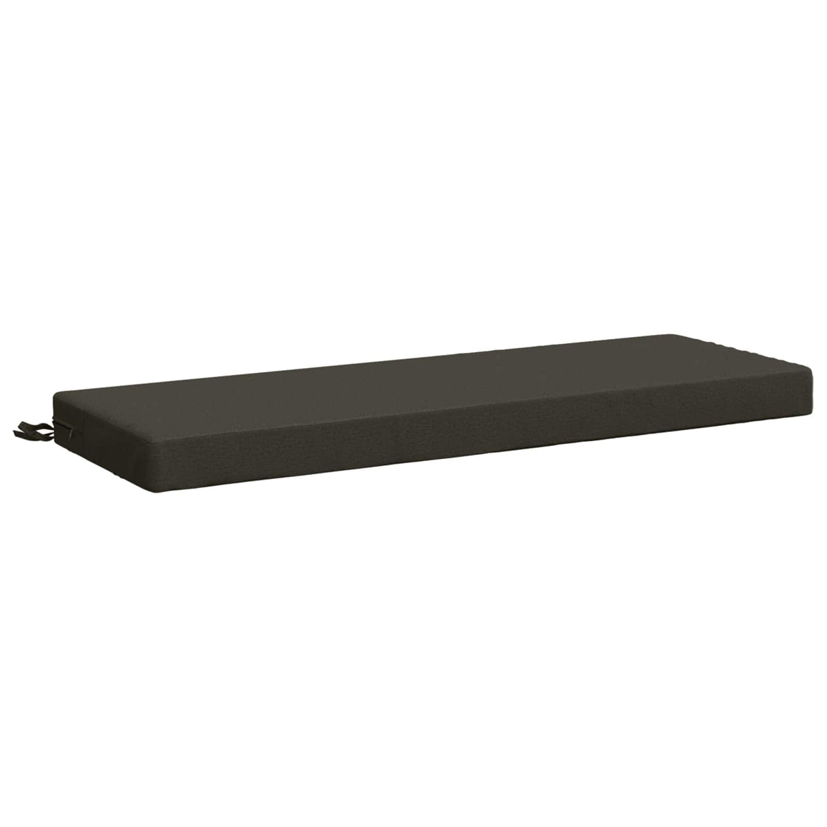 Bench Cushions SOEST 2 pcs 100% Polyester 100 x 40 x 8 cm Melange Anthracite
