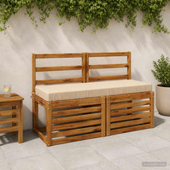 Bench Cushions SOEST Polyester Melange Cream