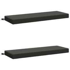 Bench Cushions SOEST Polyester Depth Height Width Anthracite