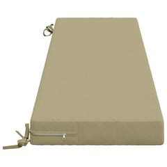 vidaXL Bench Cushion SOEST 100% Polyester Light Green 150 x 40 x 8 cm 4