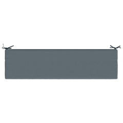 vidaXL Bench Cushion SOEST 100% Polyester Blue 160 x 40 x 8 cm 6