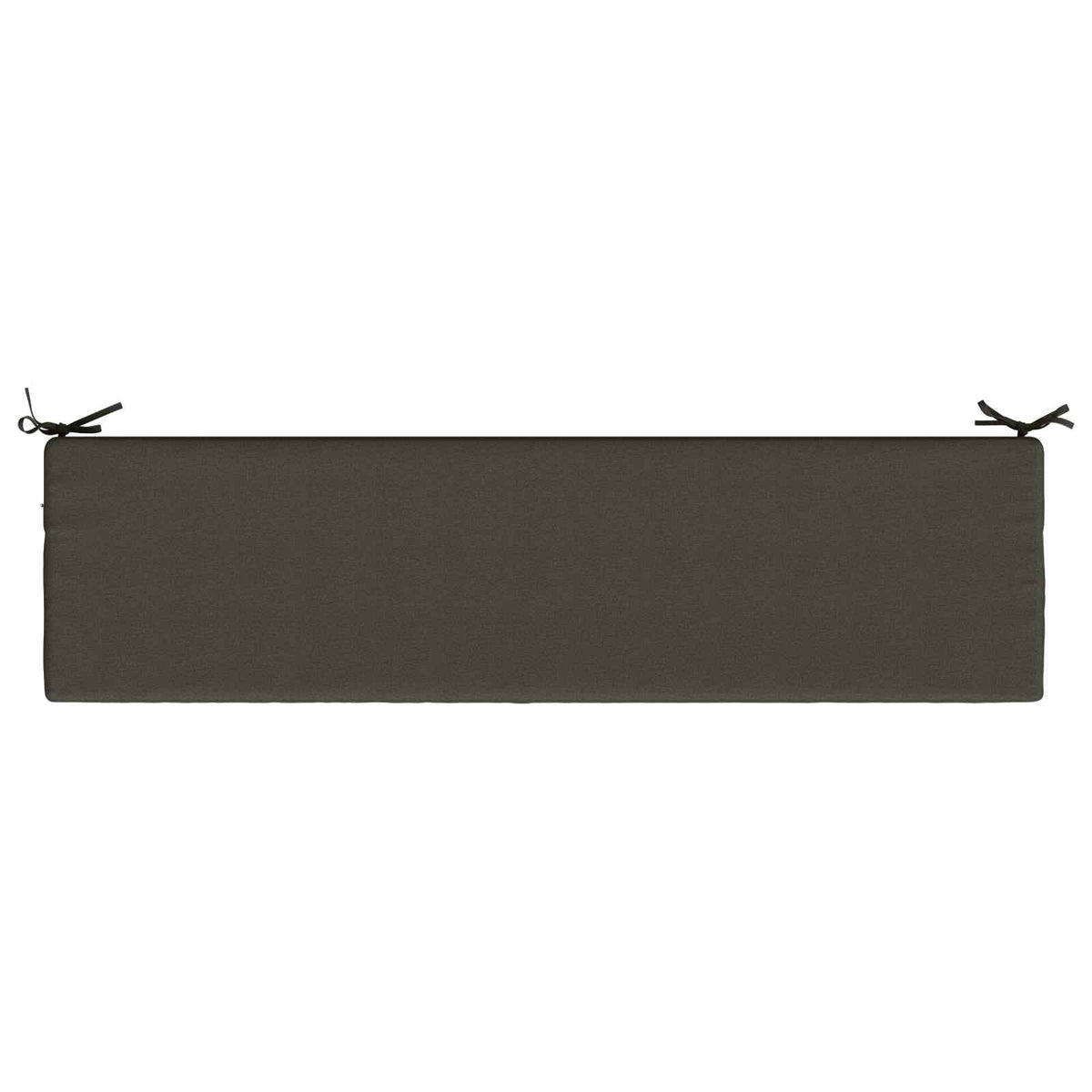 vidaXL Bench Cushion SOEST 100% Polyester Anthracite 160 x 40 x 8 cm 6
