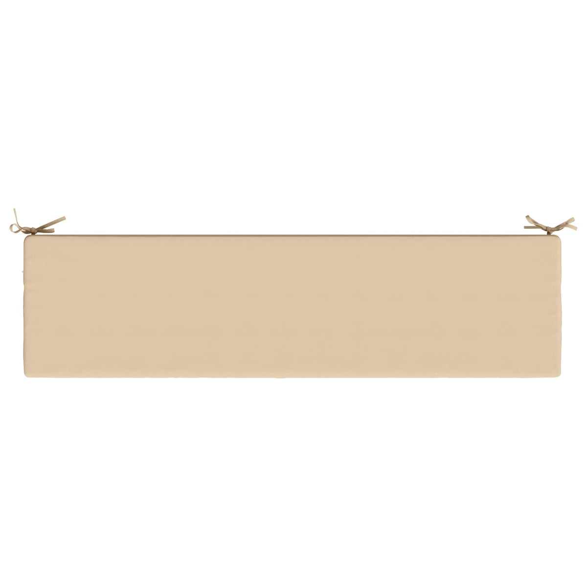 vidaXL Bench Cushion SOEST 100% Polyester Cream 160 x 40 x 8 cm 6