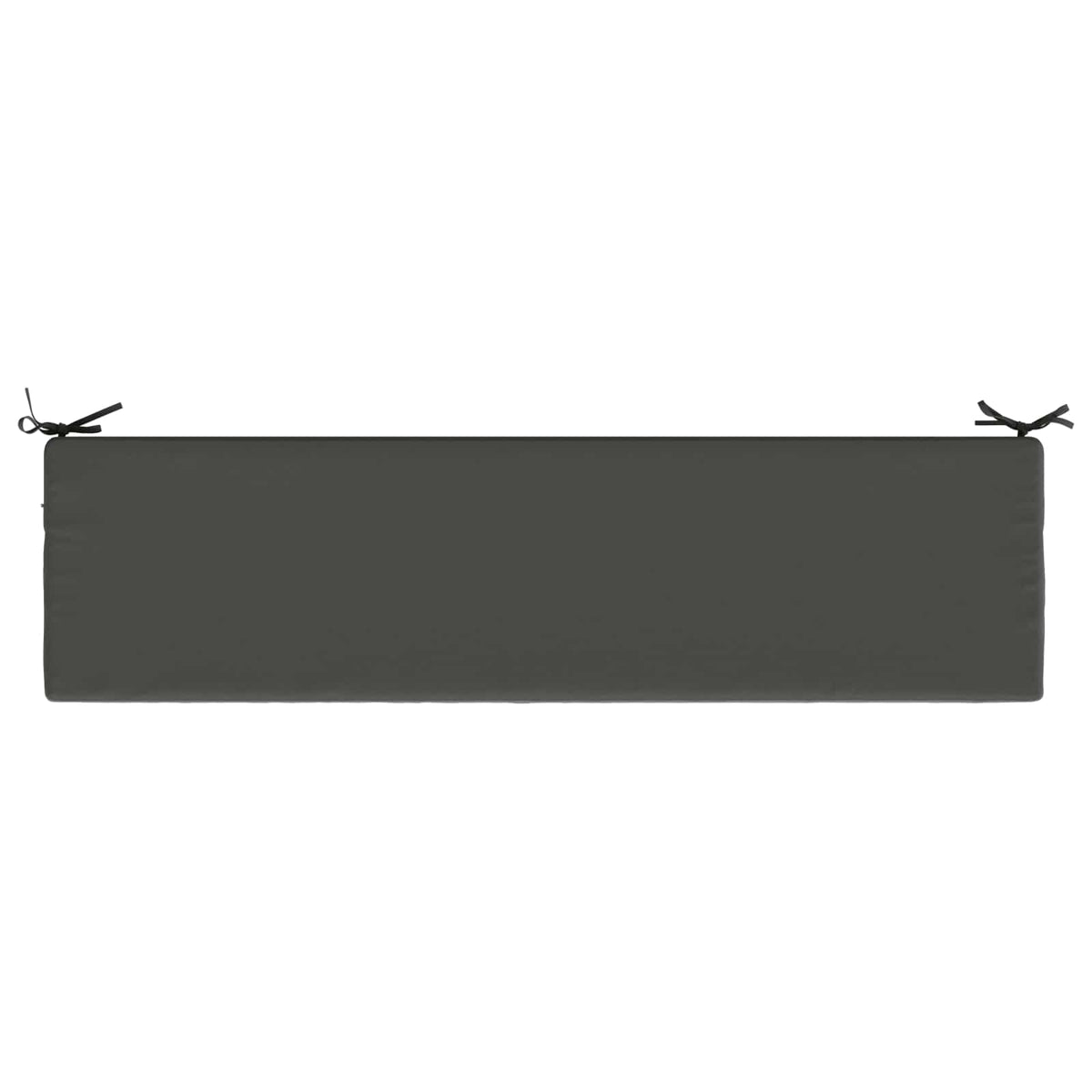 vidaXL Bench Cushion SOEST 100% Polyester Anthracite 160 x 40 x 8 cm 6
