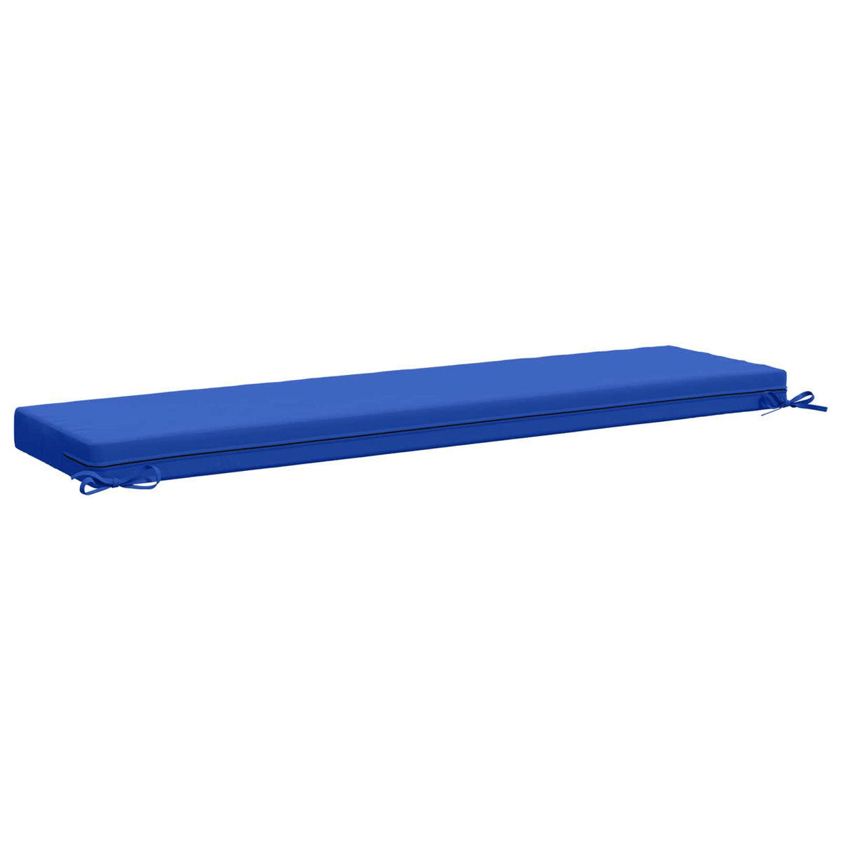 vidaXL Bench Cushion SOEST 100% Polyester Royal Blue 160 x 40 x 8 cm 5