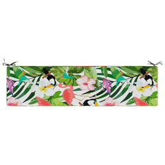 vidaXL Bench Cushion SOEST 100% Polyester Multicolour 160 x 40 x 8 cm 6