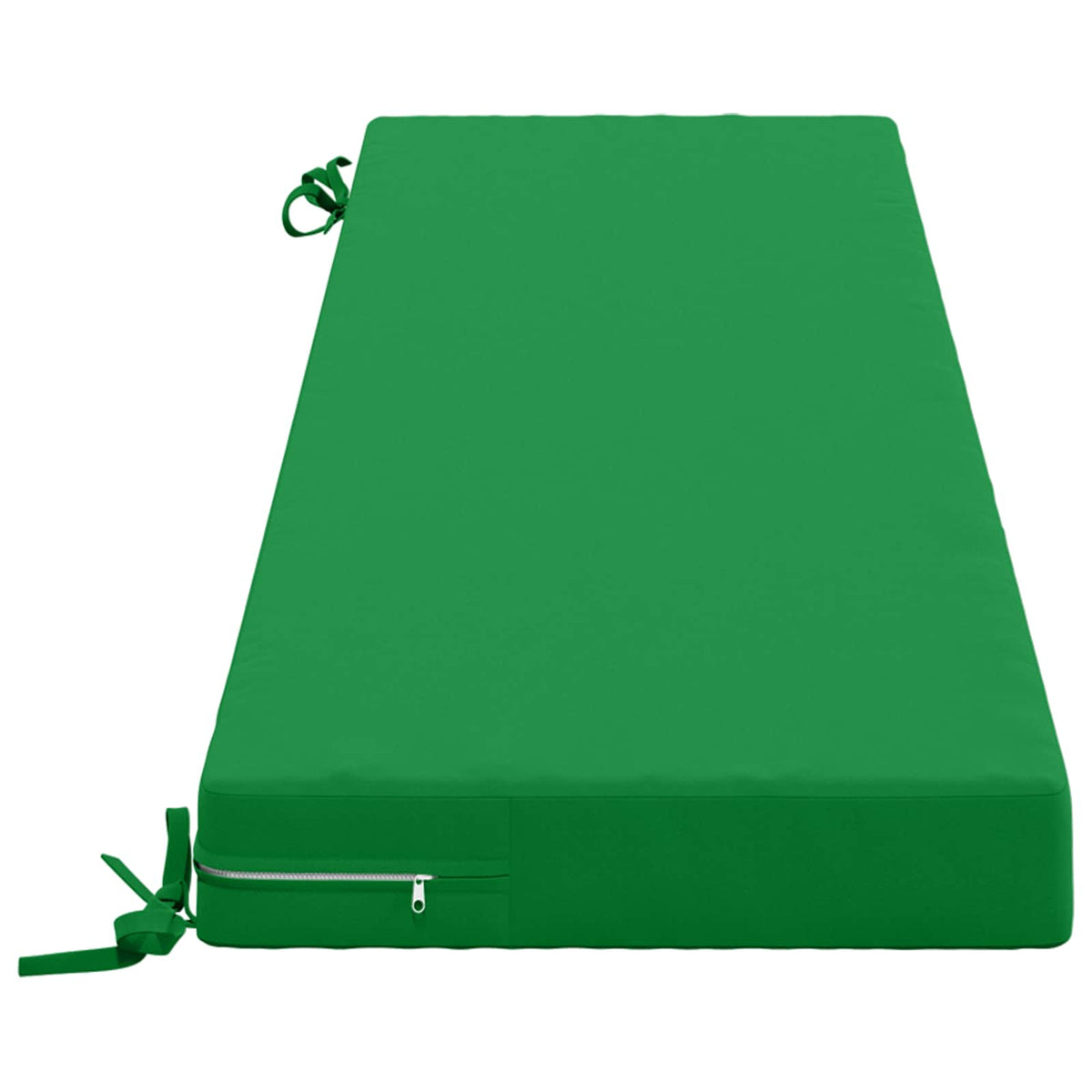 vidaXL Bench Cushion SOEST 100% Polyester Green 160 x 40 x 8 cm 4