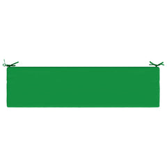vidaXL Bench Cushion SOEST 100% Polyester Green 160 x 40 x 8 cm 6