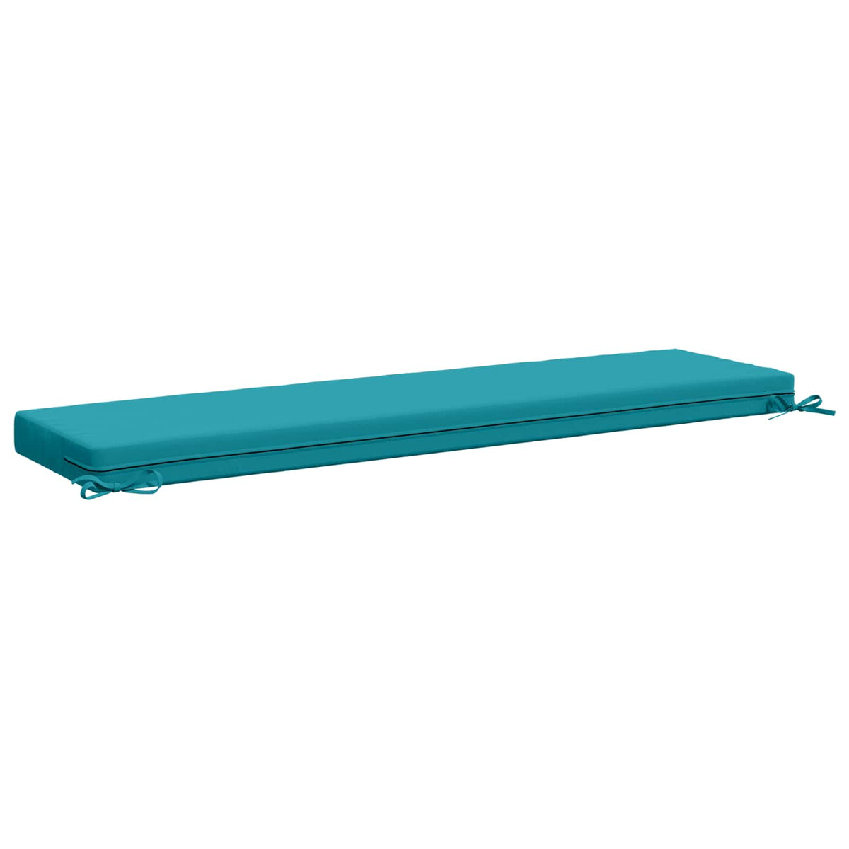 vidaXL Bench Cushion SOEST 100% Polyester Turquoise 160 x 40 x 8 cm 5