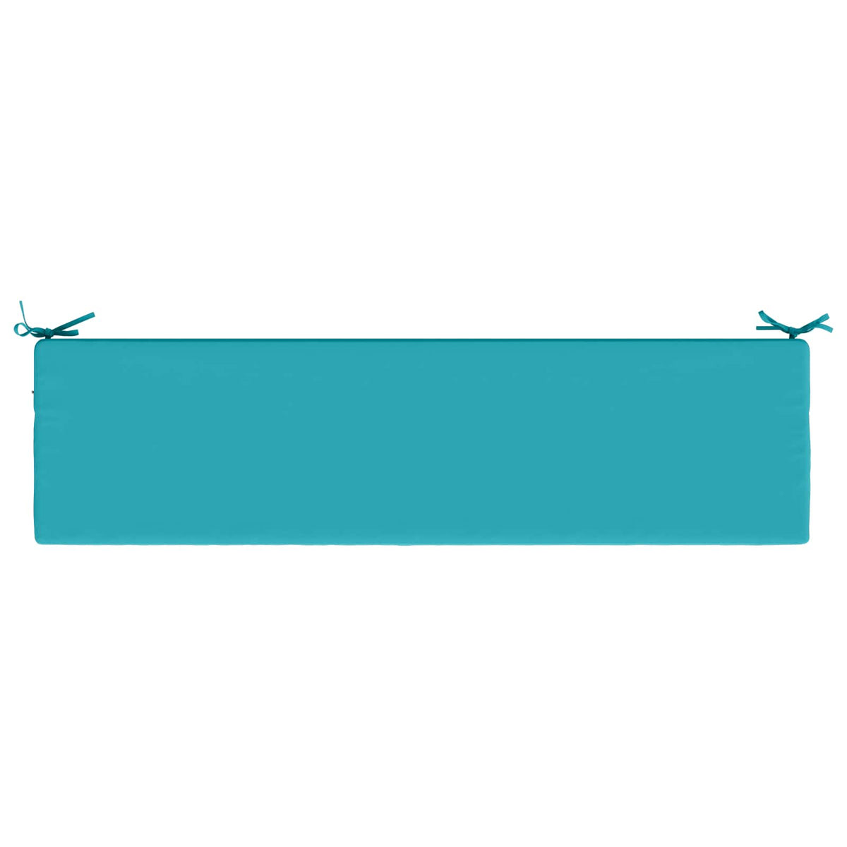 vidaXL Bench Cushion SOEST 100% Polyester Turquoise 160 x 40 x 8 cm 6