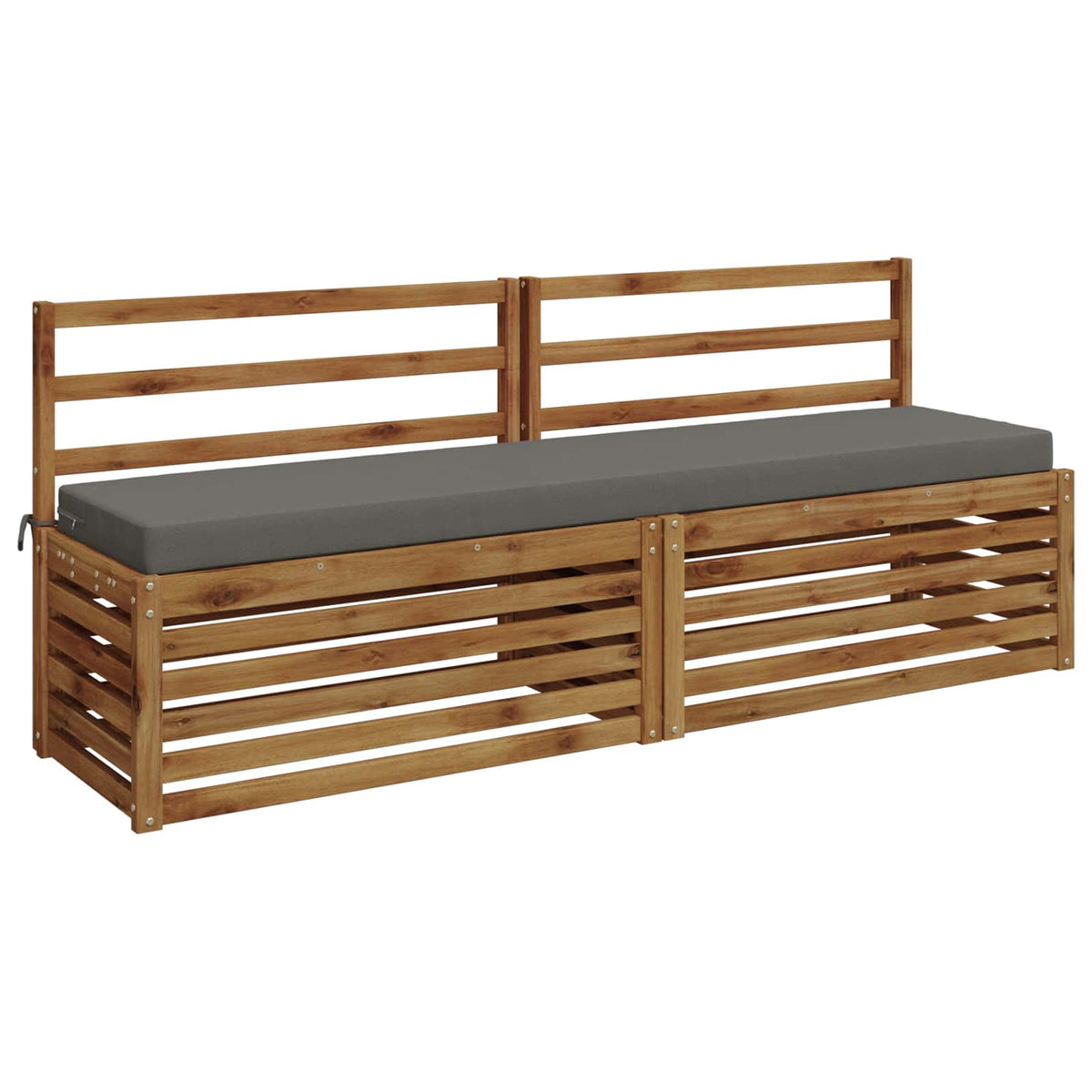 Bench Cushion SOEST 100% Polyester Grey, image 3