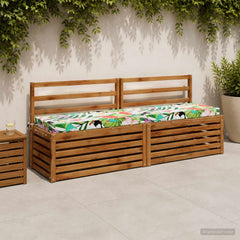 vidaXL Bench Cushion SOEST 100% Polyester Multicolour 180 x 40 x 8 cm 1