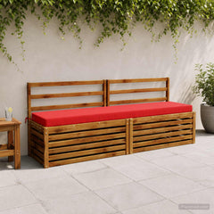 Bench Cushion SOEST Polyester Red
