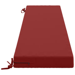 Bench Cushion SOEST Polyester Wine Red