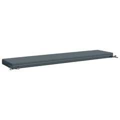 vidaXL Bench Cushion SOEST 100% Polyester Blue 180 x 40 x 8 cm 5