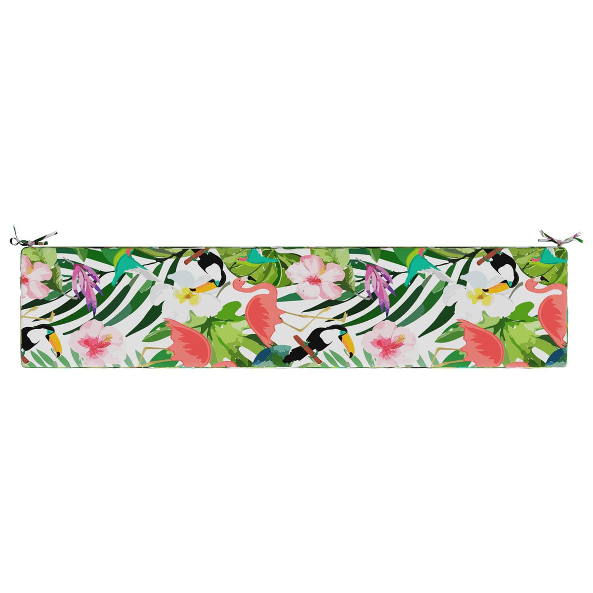 vidaXL Bench Cushion SOEST 100% Polyester Multicolour 180 x 40 x 8 cm 6