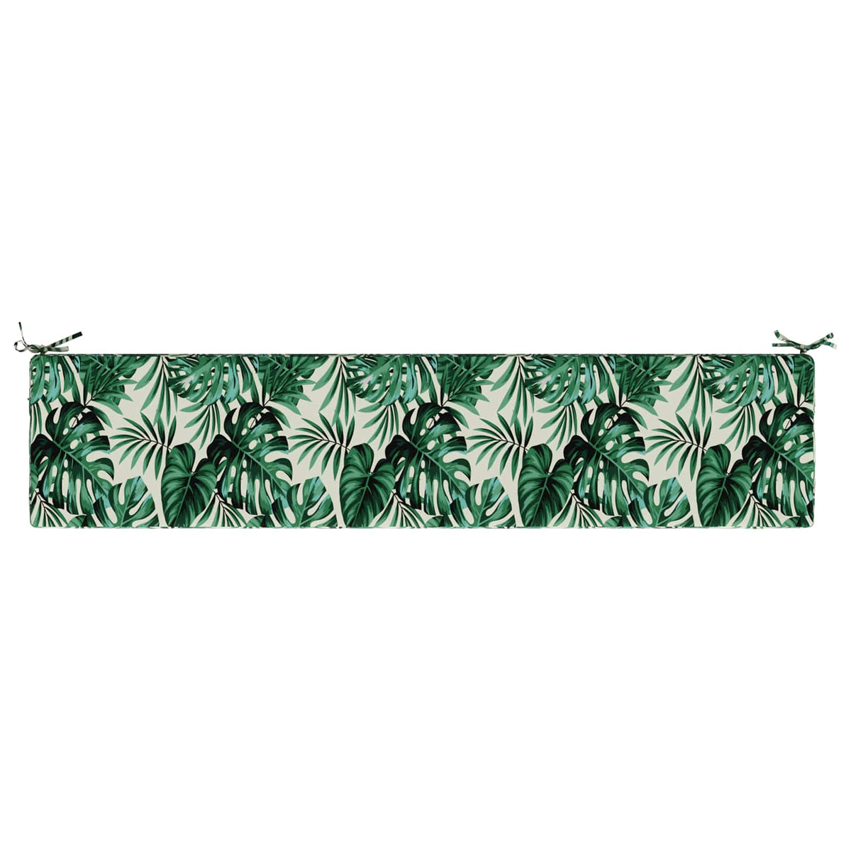 vidaXL Bench Cushion SOEST 100% Polyester Leaf Pattern 180 x 40 x 8 cm 6