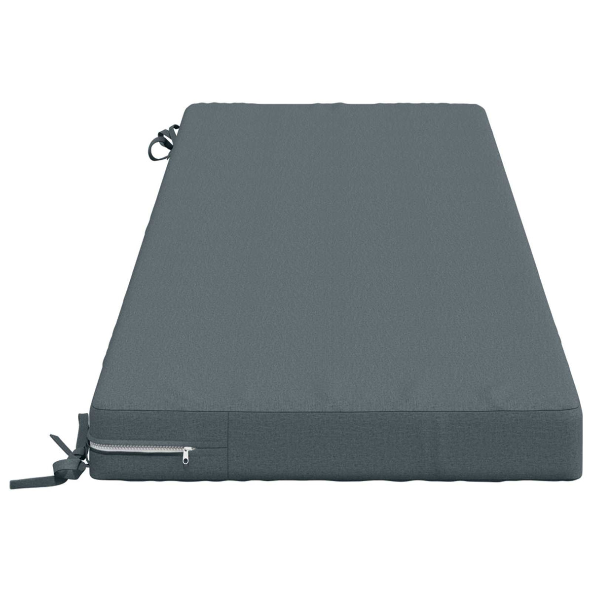 vidaXL Bench Cushion SOEST 100% Polyester Blue 140 x 50 x 8 cm 4