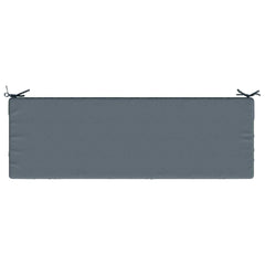 vidaXL Bench Cushion SOEST 100% Polyester Blue 140 x 50 x 8 cm 6