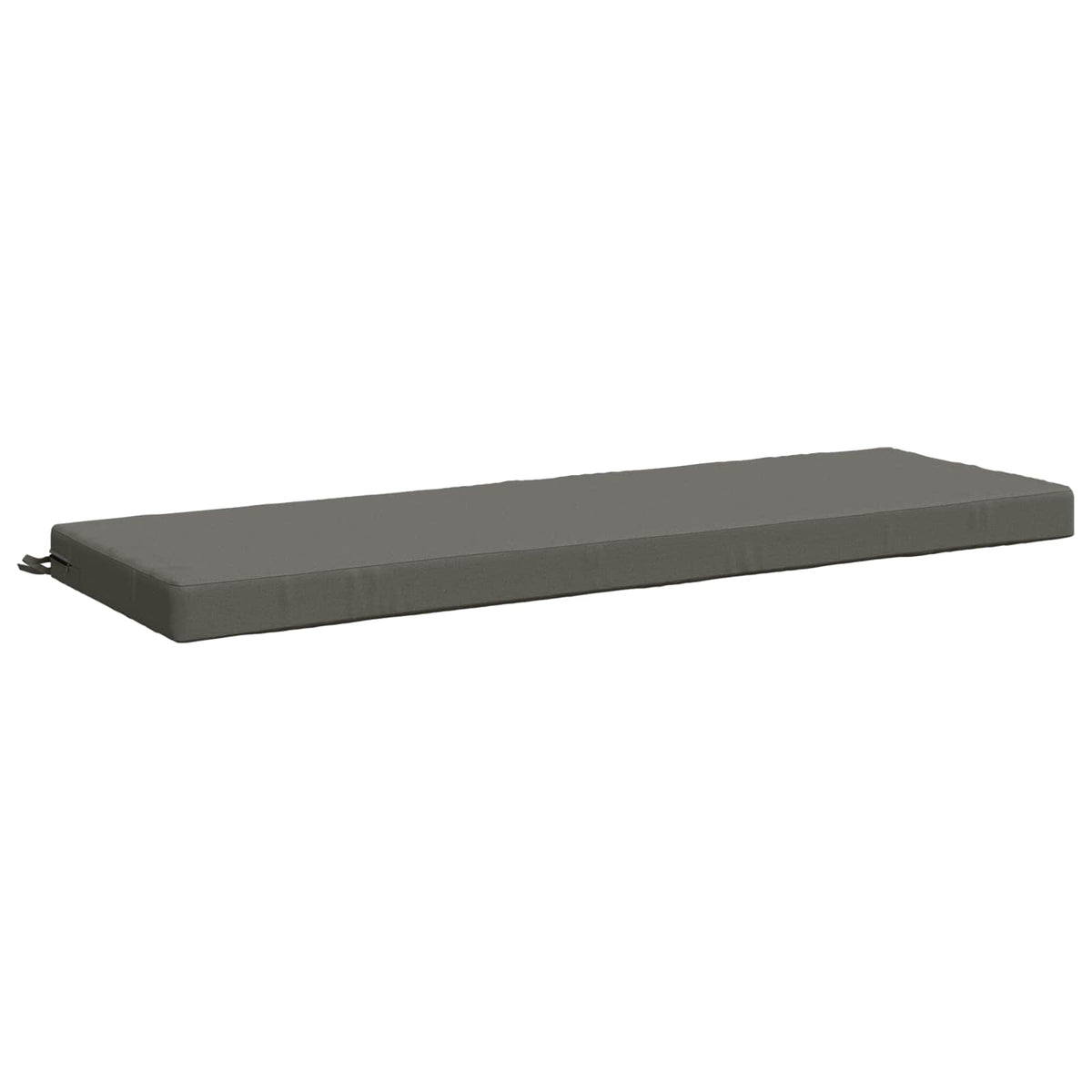 vidaXL Bench Cushion SOEST 100% Polyester Grey 140 x 50 x 8 cm 2