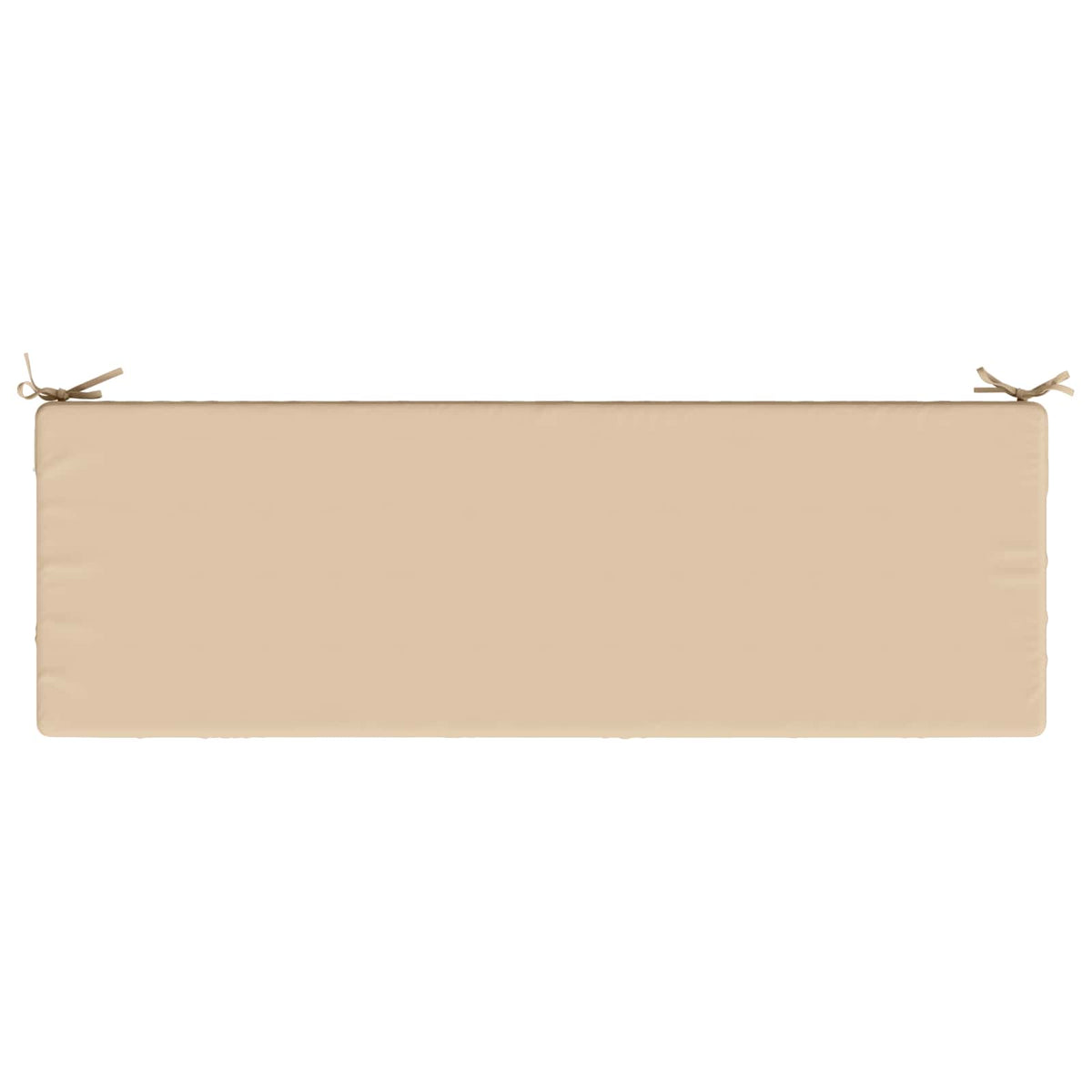 vidaXL Bench Cushion SOEST 100% Polyester Cream 140 x 50 x 8 cm 6